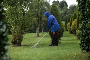 Garten im Herbst